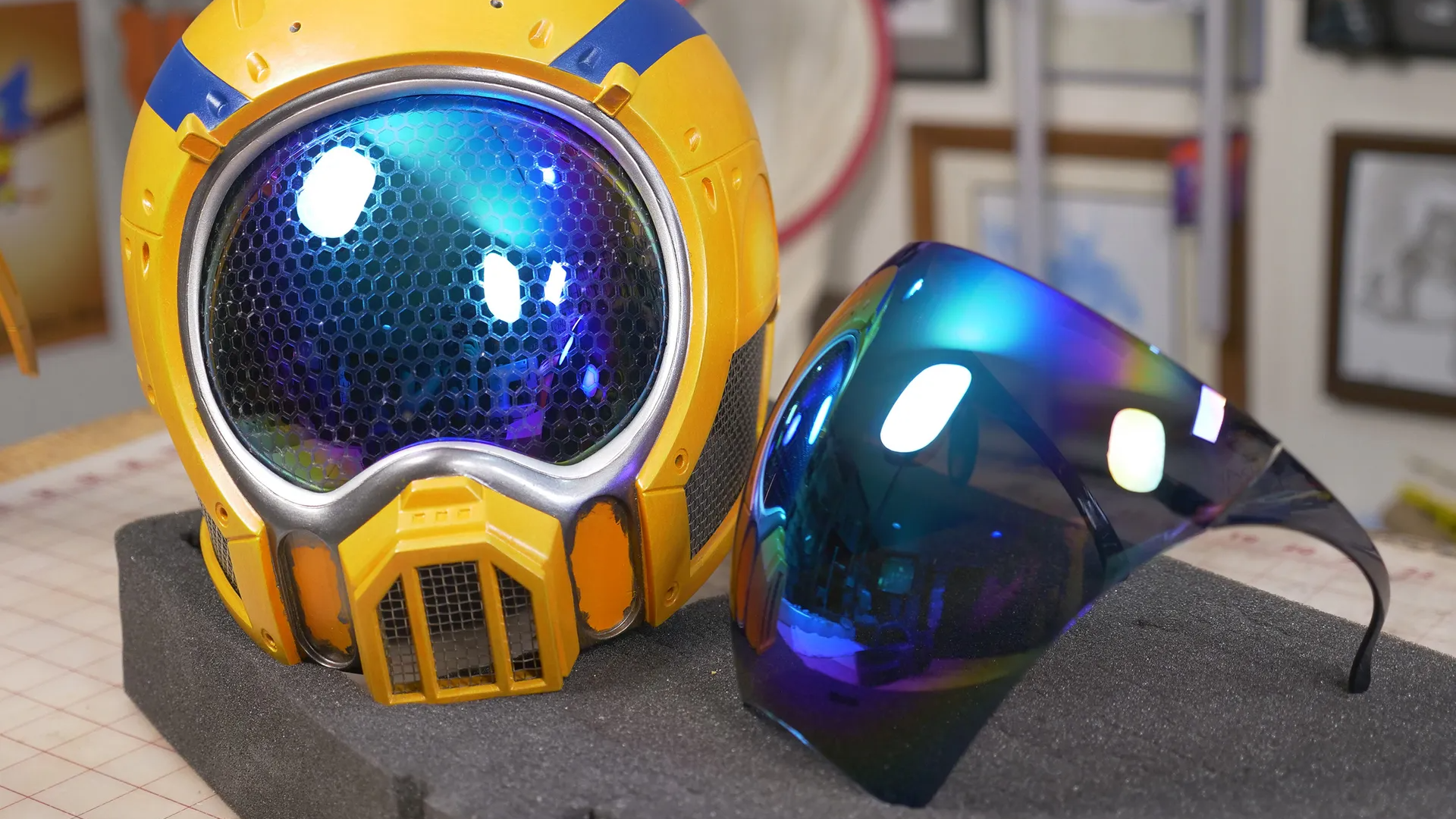 Gimmick Sunglasses Become Easy Custom Helmet Visor