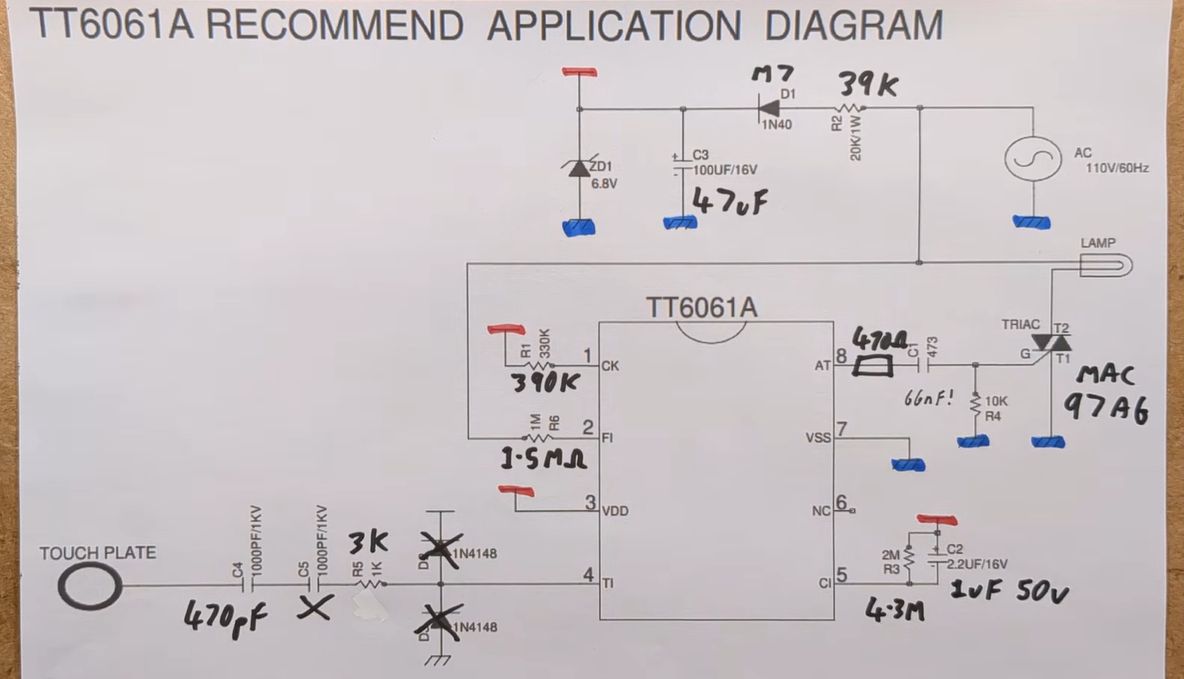 Inside a Sketchy Mains Voltage Touch Control Dimmer