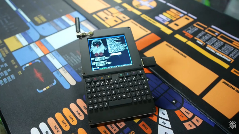 An Event Badge Re-Imagined As A Cyberdeck