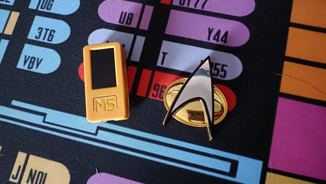 Control Your Smart With Trek-Inspired Comm Badge