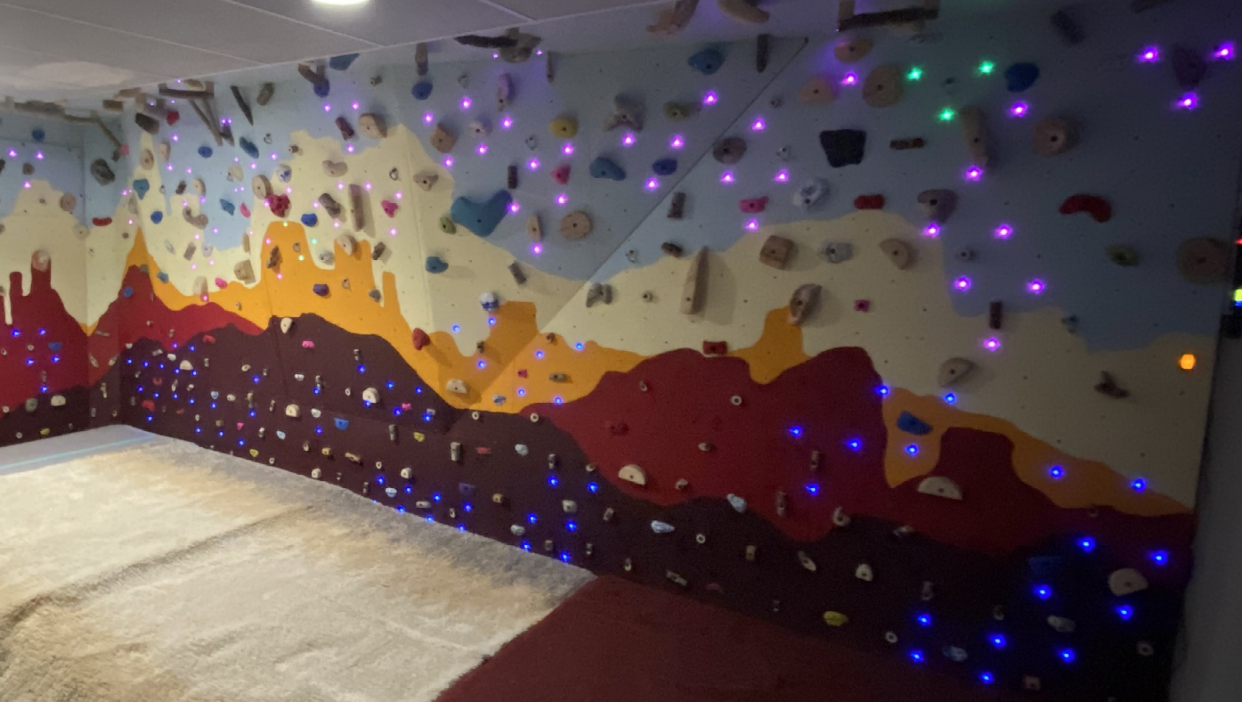Building An Interactive Climbing Wall