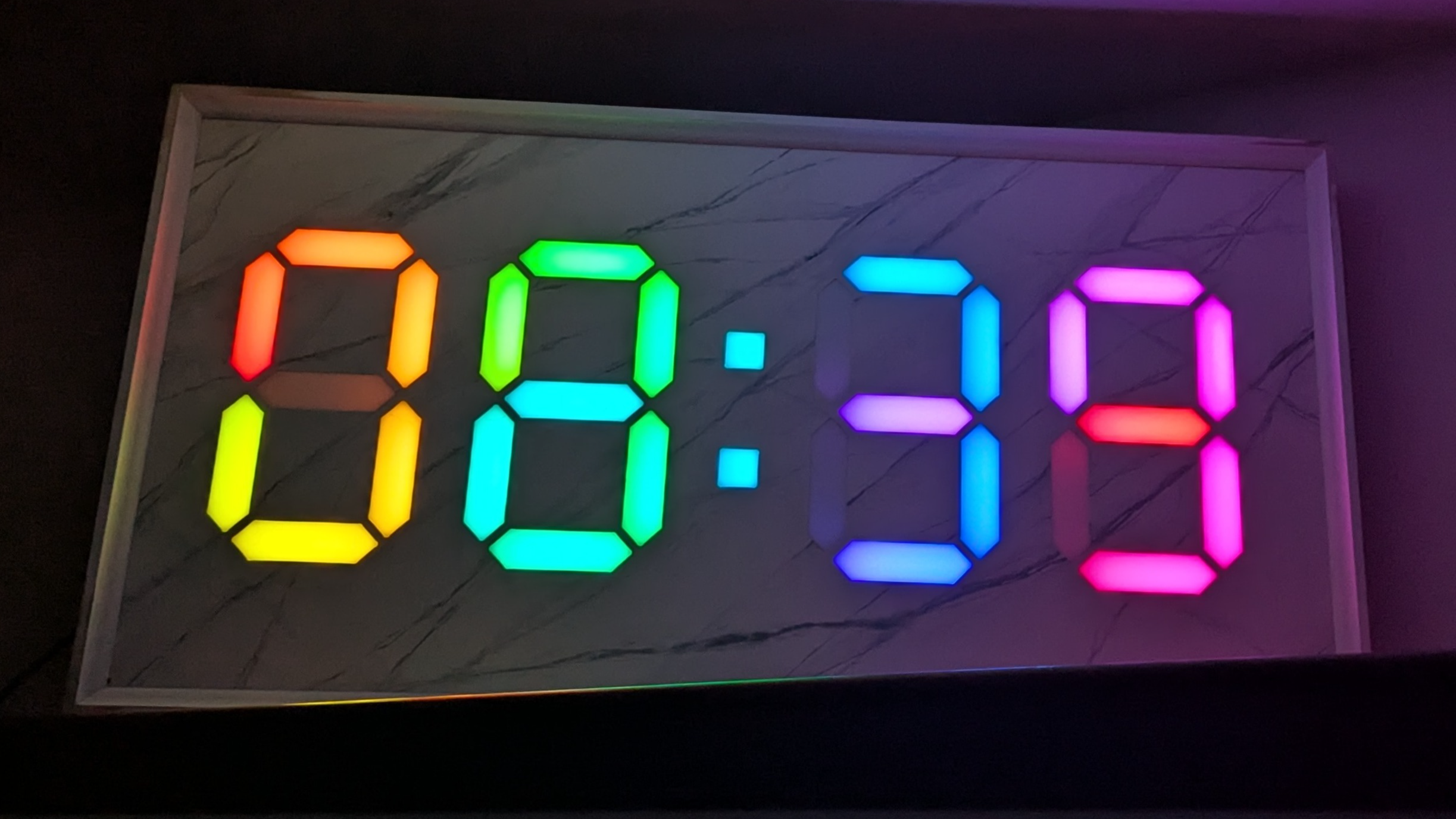 This LED Strip Clock Aims to Make Your Next One Easier  Too