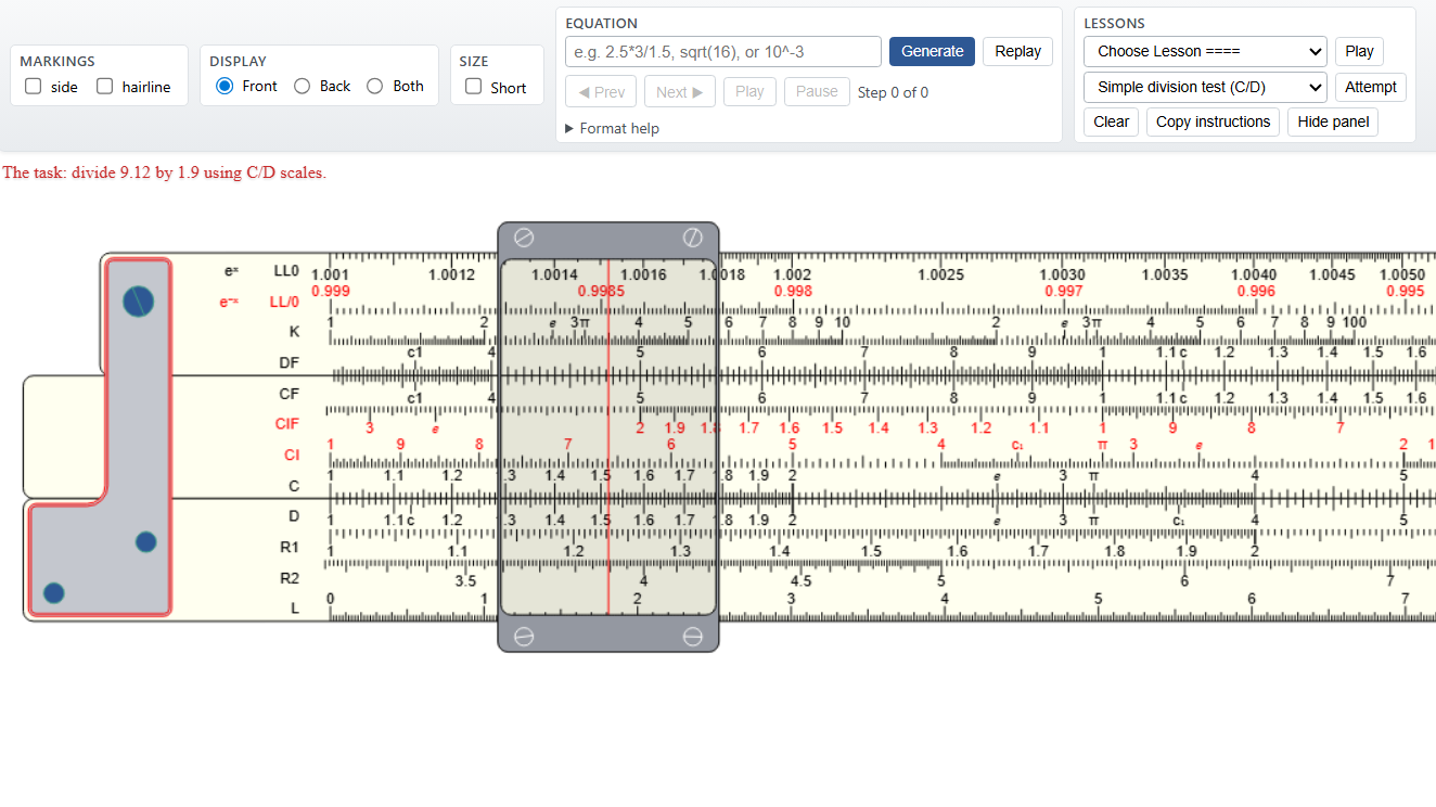 Sliderule Simulator Teaches You How To Do Calculations The Old Fashioned Way