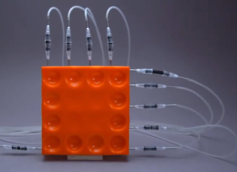 Microfluidic Display Teaches The Basics