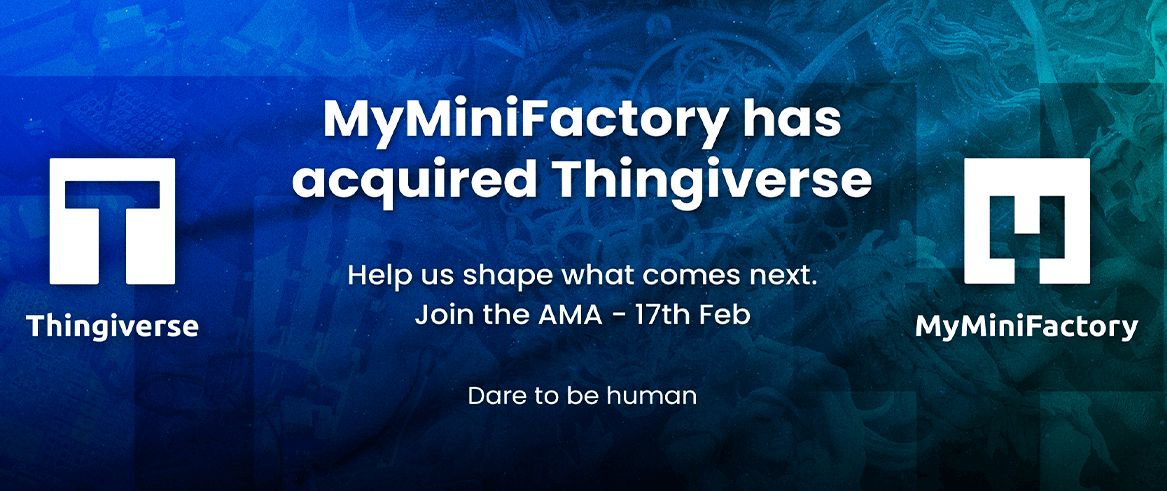 MyMiniFactory has Acquired Thingiverse Bringing Anti-AI Focus