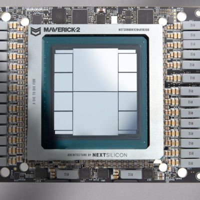 NextSilicon Maverick-2 OAM-2 module. (Credit: NextSilicon)