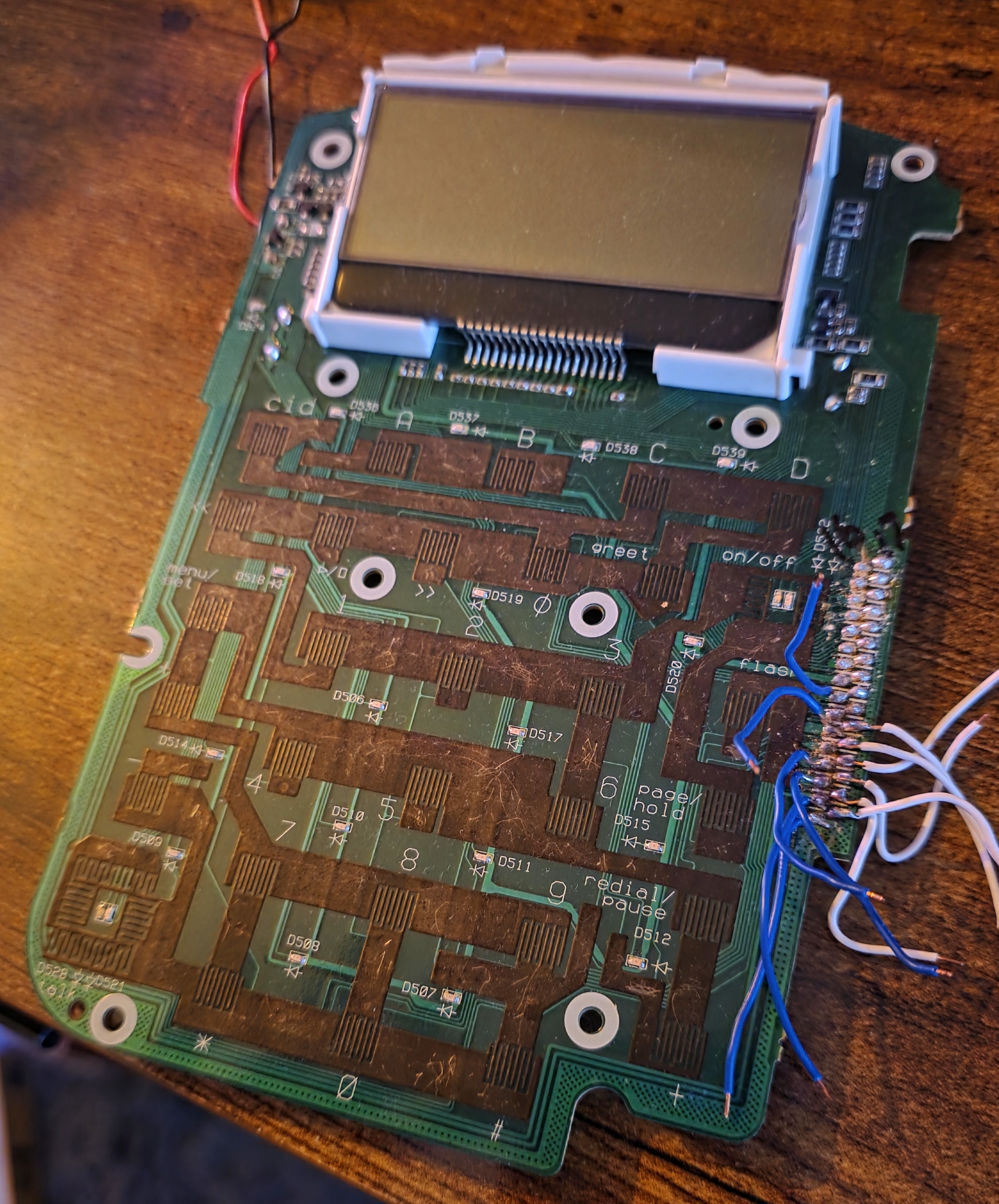Carbon Traces on PCB