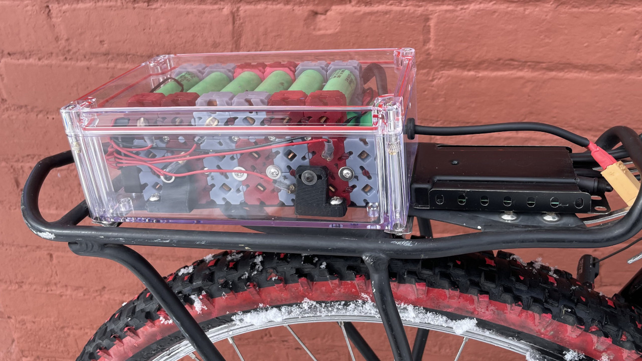 Modular 18650 Packs  No Spot Welding Required