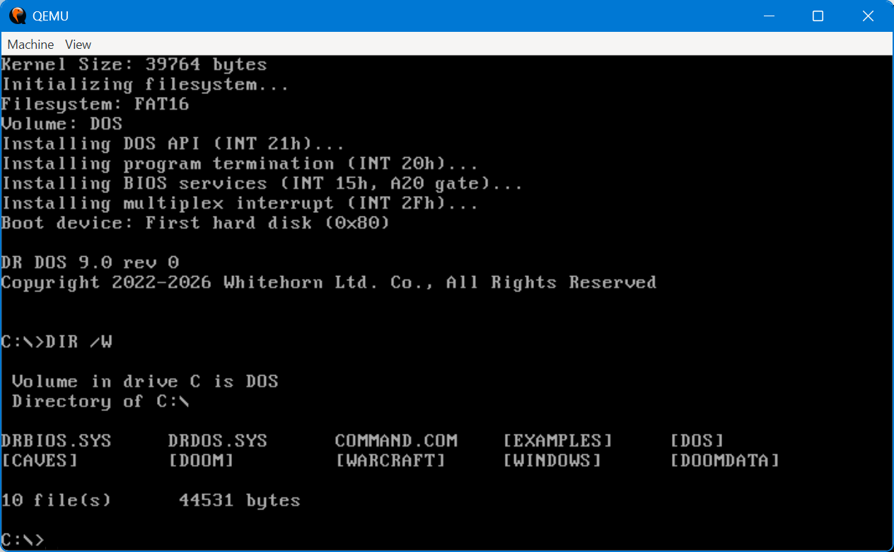 DR-DOS Is Back  But Not Quite as We Knew It