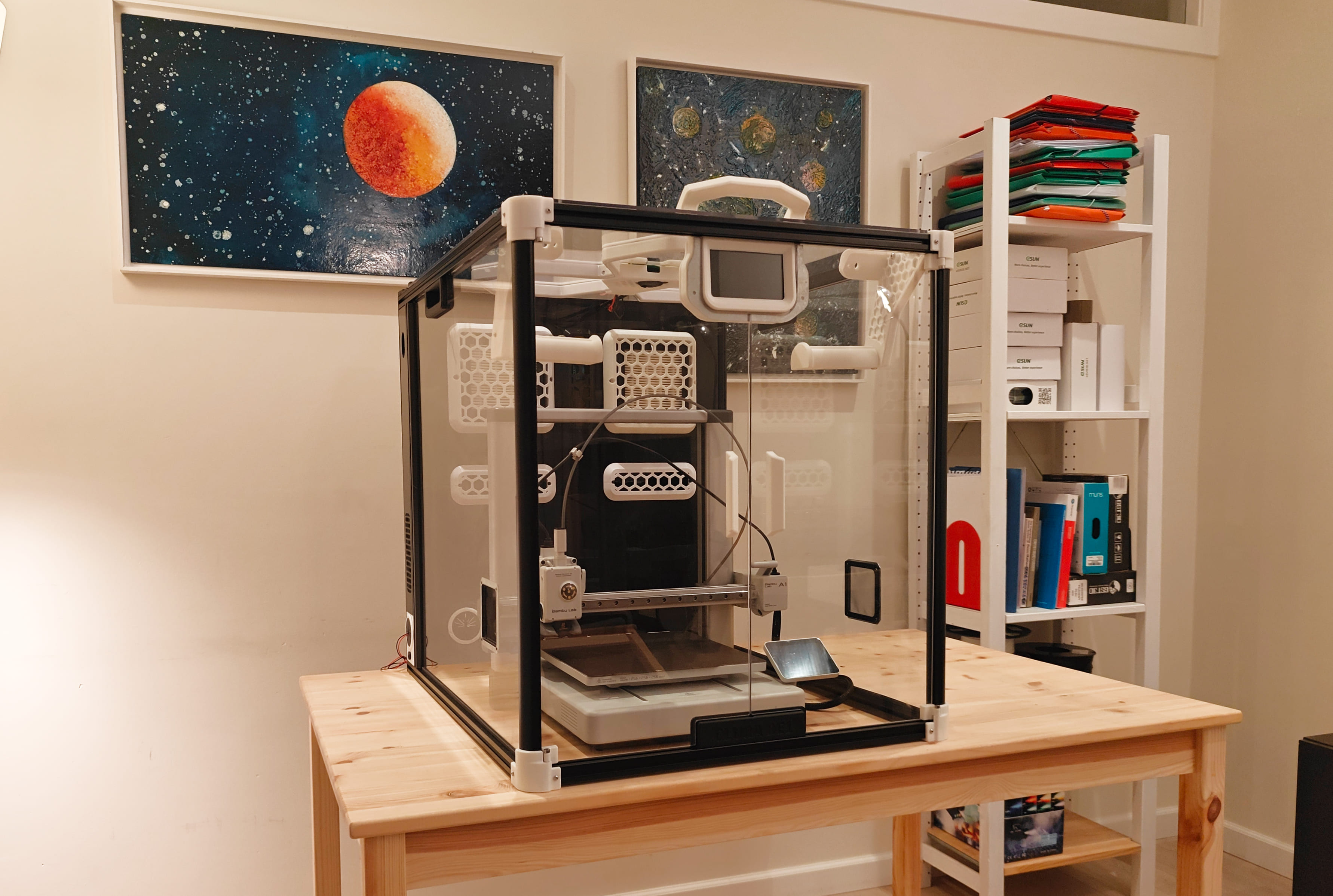 A Smart Printer Enclosure for the Open Source World