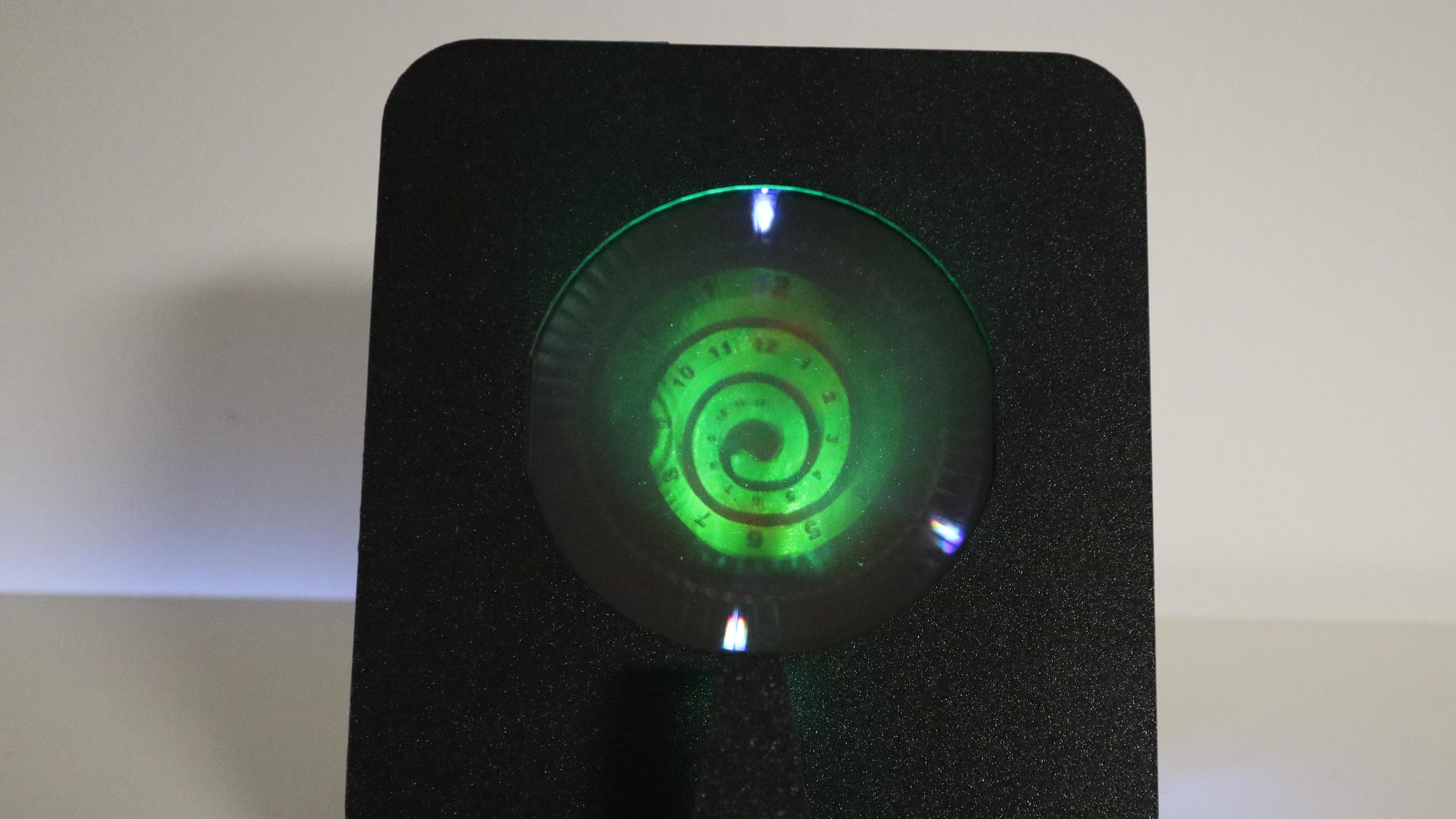 There Are No LEDs Around the Face of This Clock