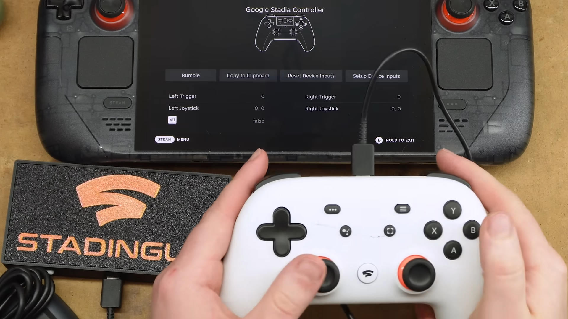 Stadia Controller Reborn as Bluetooth Gamepad Adapter