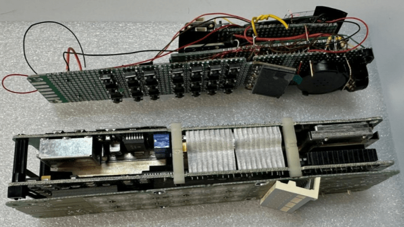 pi 1990s brick phone