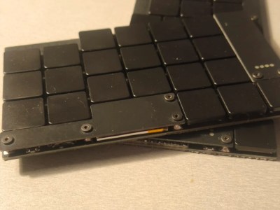 A wafer-thin keyboard in triple black.