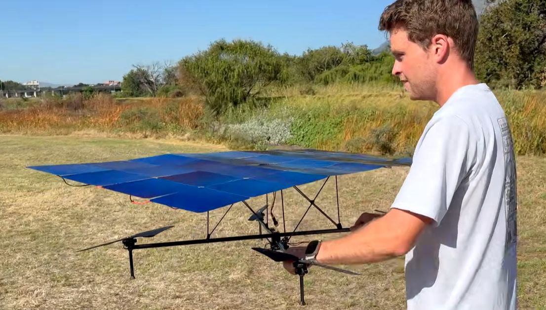 How Long Can a Quadcopter Drone Fly on Just Solar