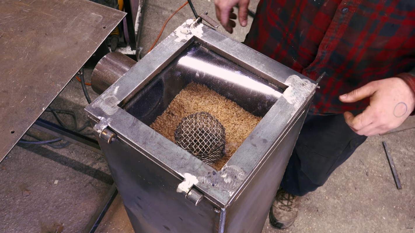 Heating a Woodshop With Sawdust