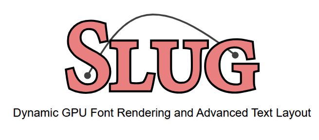 Slug Algorithm for On-GPU Rendering of Fonts with B zier Curves now in Public Domain