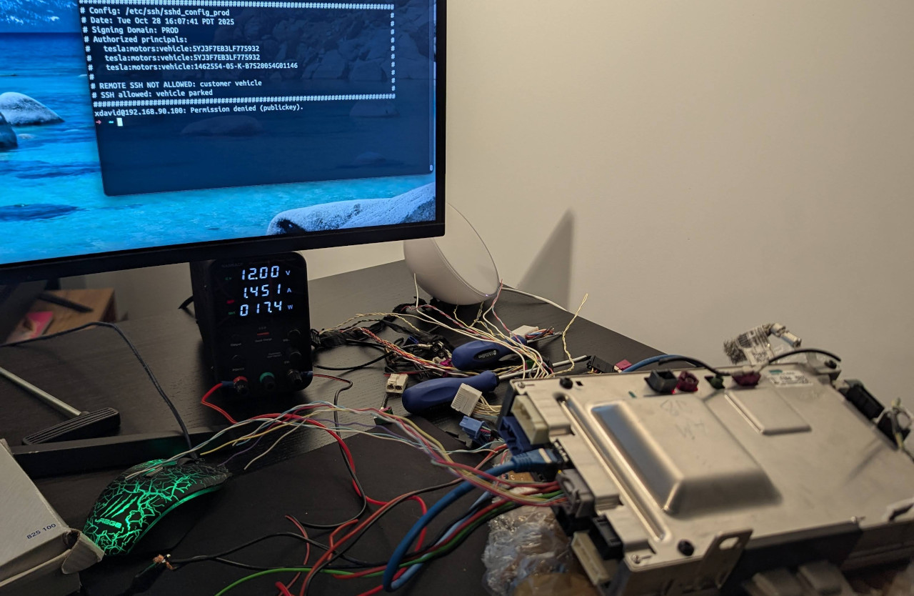 Turning Tesla Model 3 s Computer Into a Desktop PC
