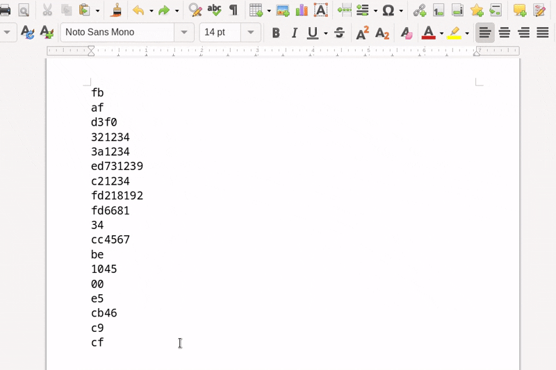 Disassembling Opcodes with a Font