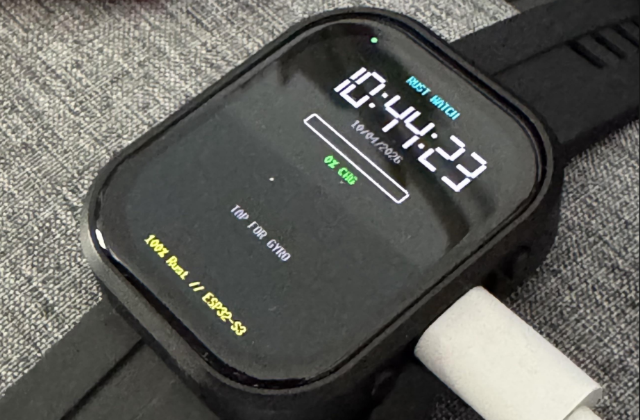 Rust-y Firmware for Waveshare Smartwatch