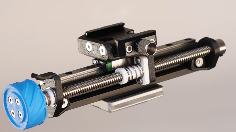 macro photo slider