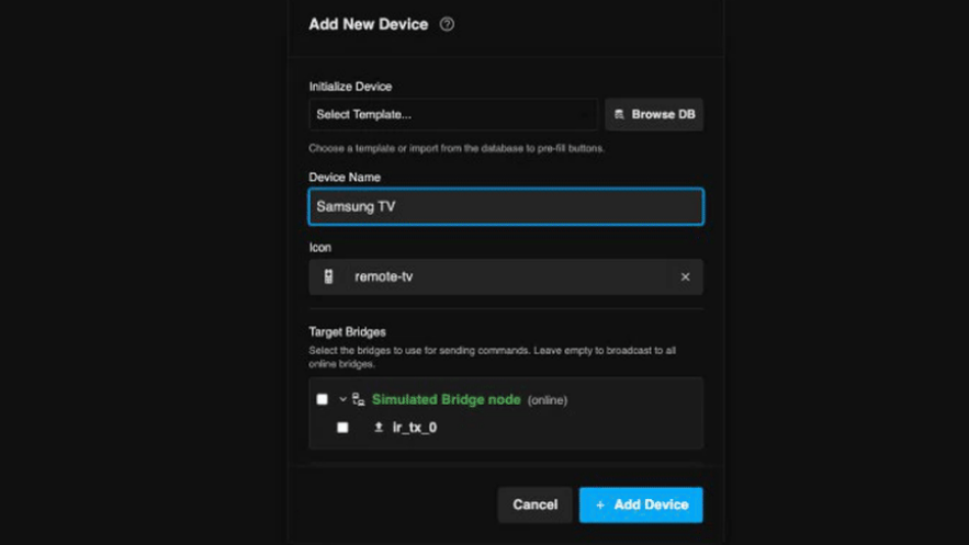 IR Device Control That Lives Off The Cloud