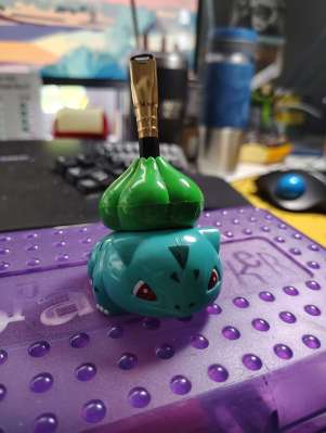 A Bulbasaur pencil sharpener from 1999.
