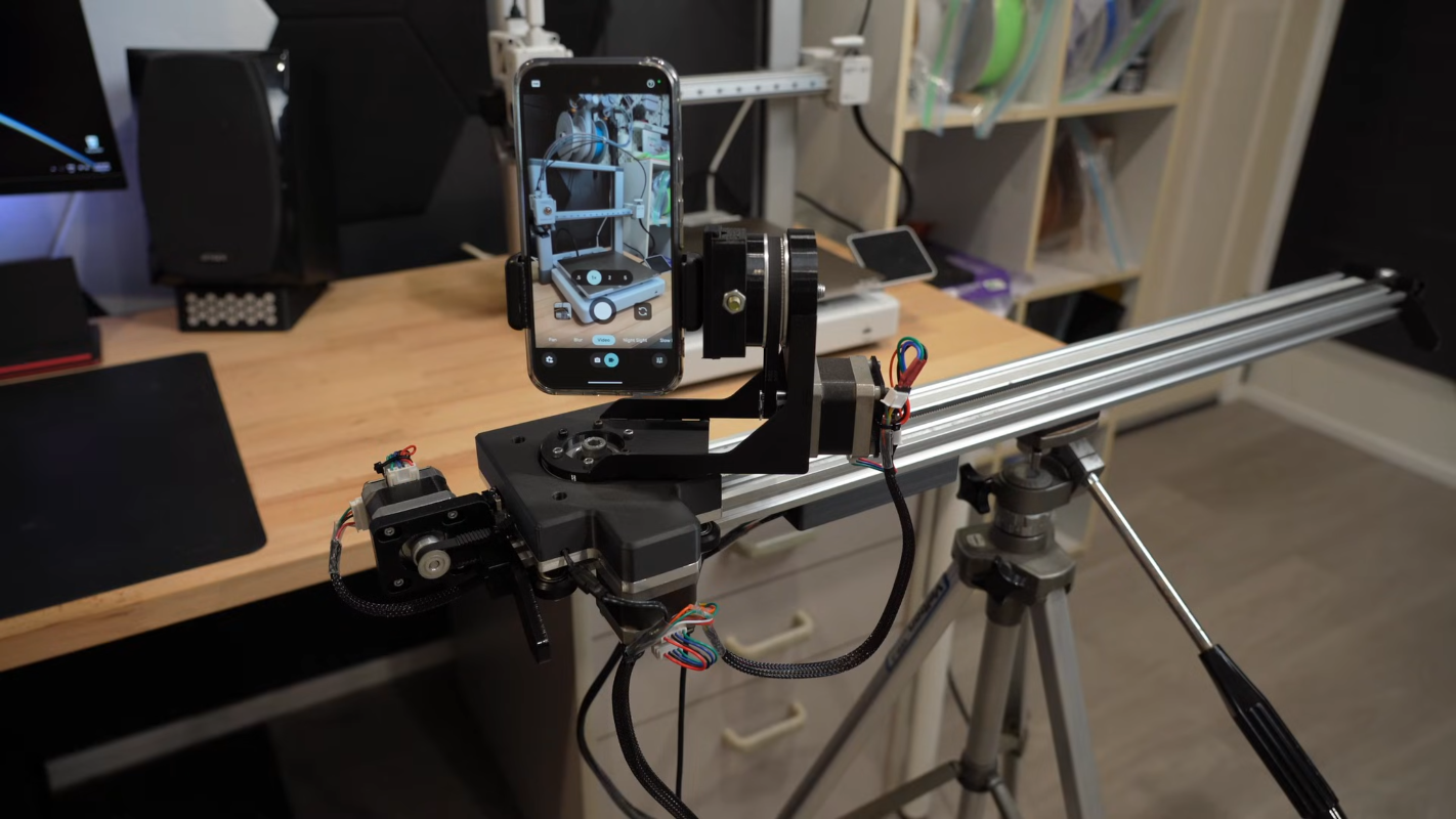 Three-Axis Camera Slider From 3D Printer Parts