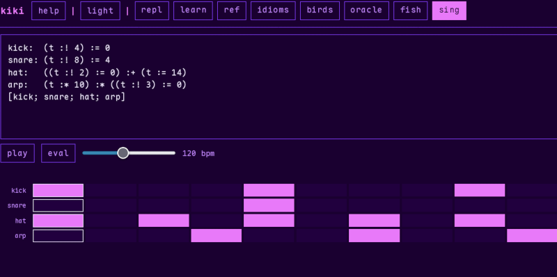 Kiki is the Unknown Array Language