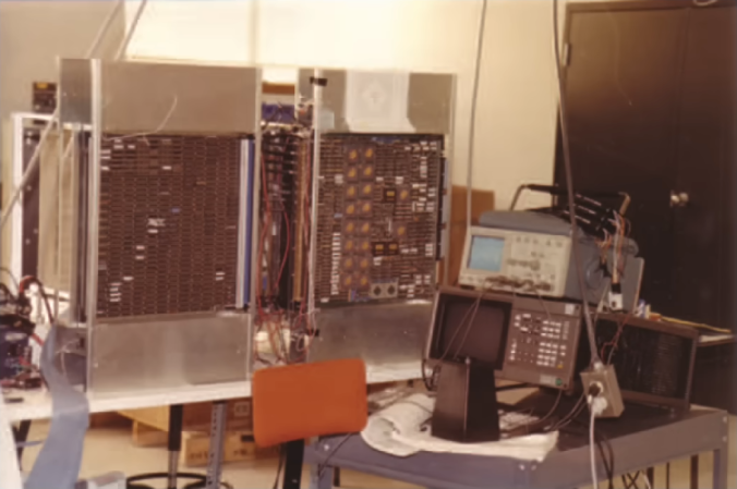 A prototype VLIW computer made by Multiflow