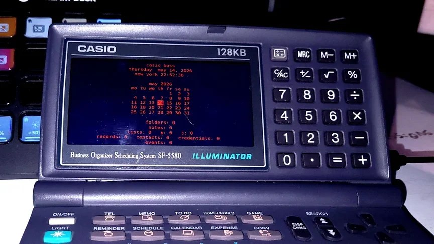 Transform a Vintage Casio Organizer into a Modern Digital Powerhouse