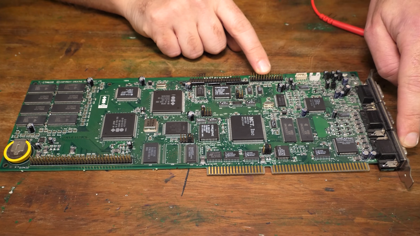 Restoring a 3DO Blaster Card from the Early 90s