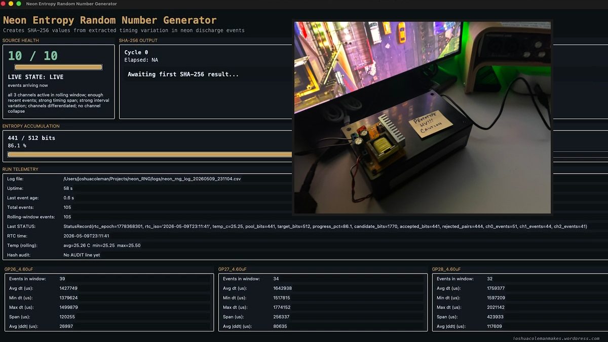 This  Pseudo  Random Number Generator Does It With Neon