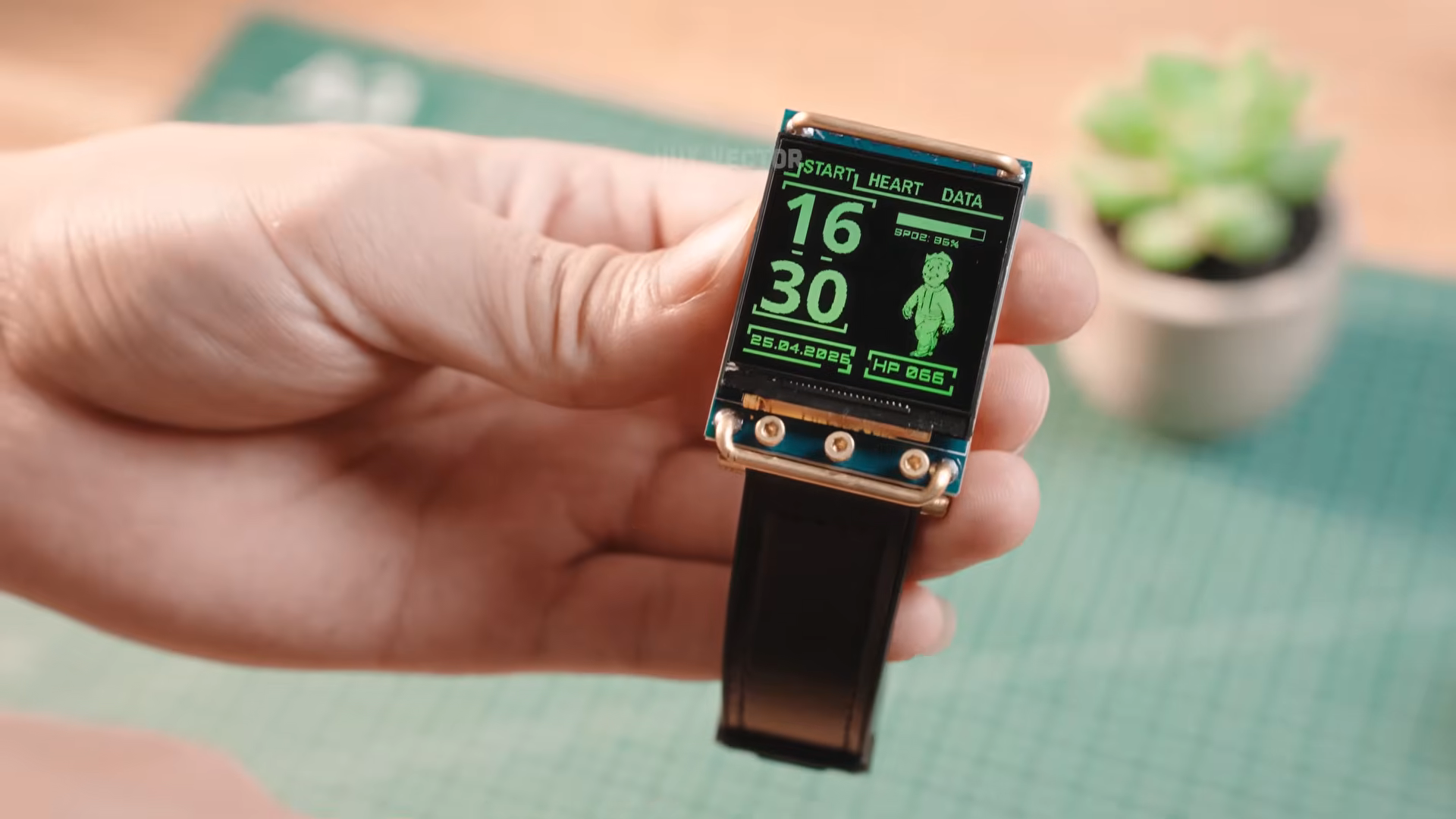 Building a Pip Boy Themed Smartwatch
