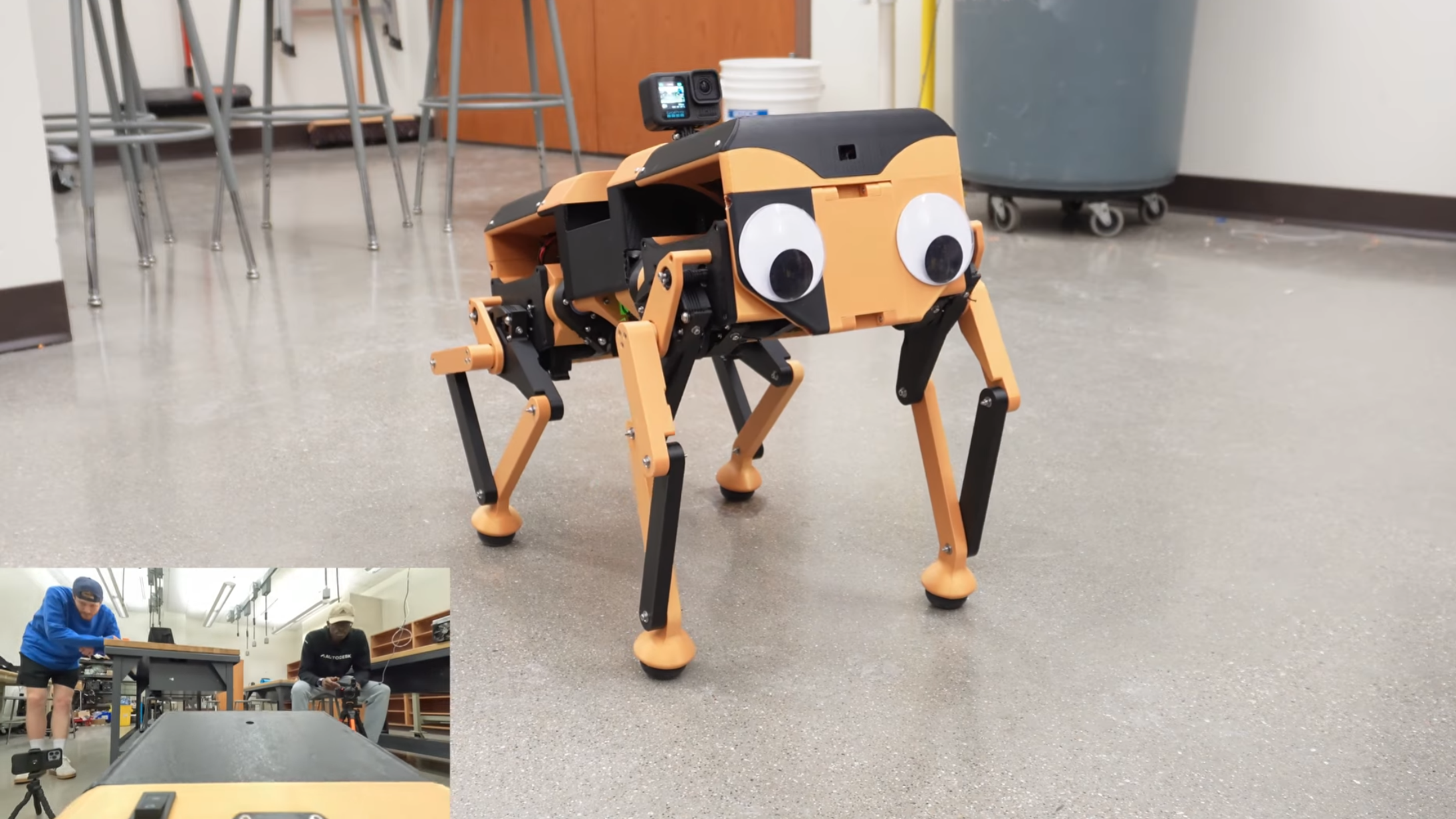 An Improved Robot Dog for Senior Design