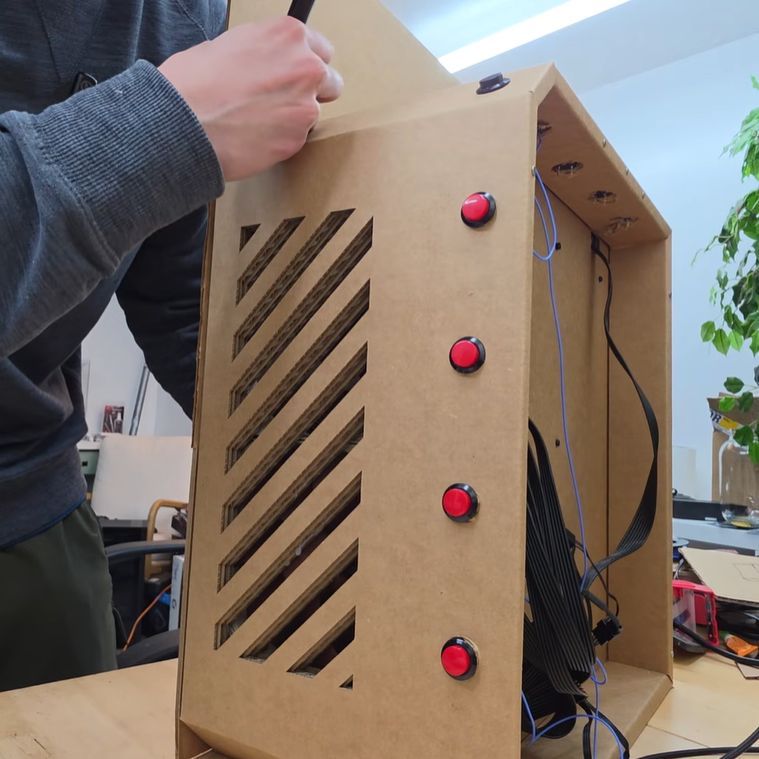 Chipped Computer Case Computer Hacks | Hackaday