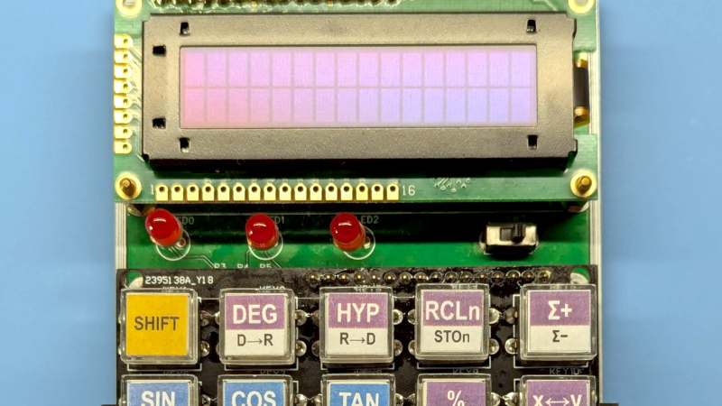 Build The CPU  Then Build The Calculator