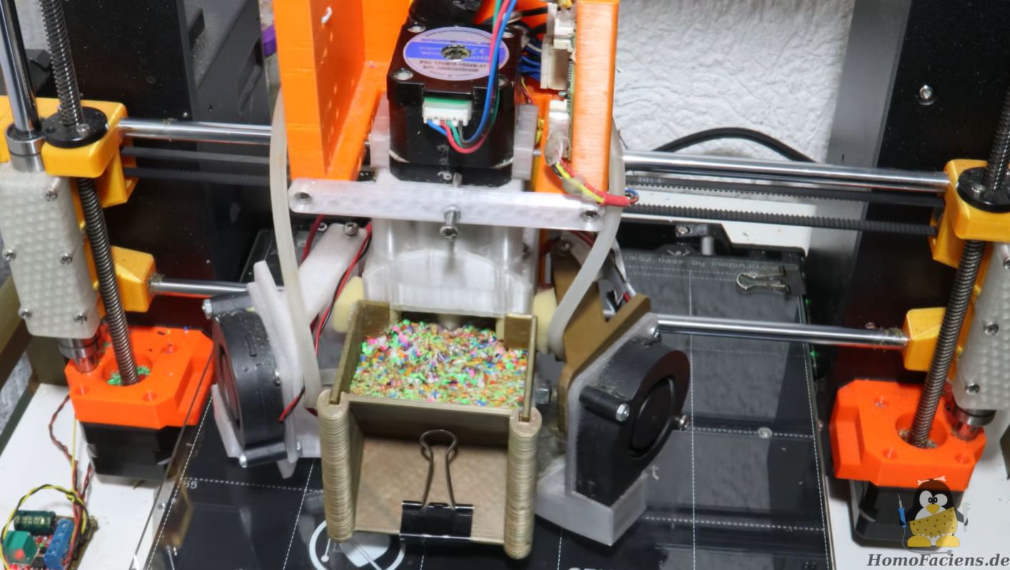 Direct FDM Printing with Granules