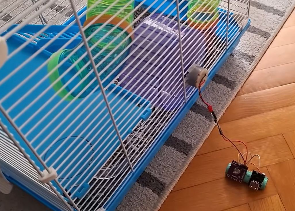 Using Hamster Power to Charge a Phone