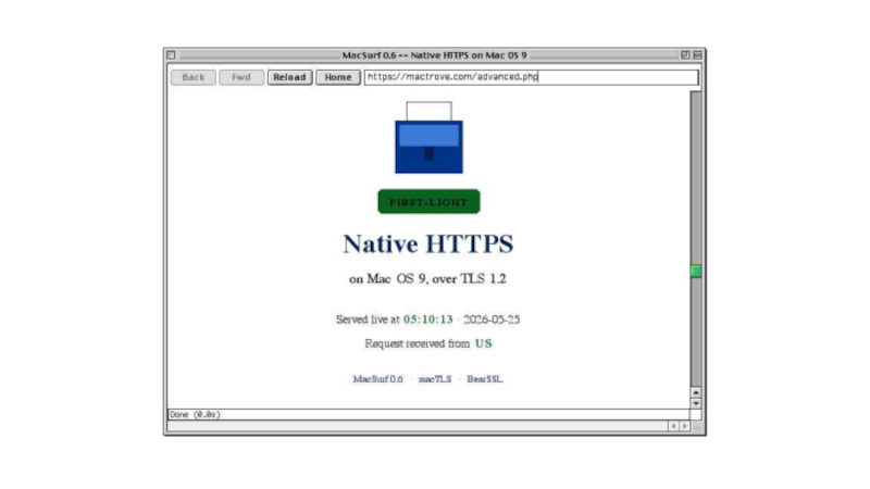 A Modern Web Browser For Classic Mac OS