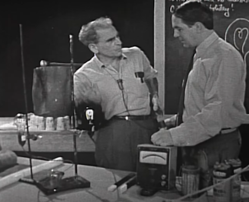 Retrotechtacular: Julius Sumner Miller Breaks Lamps with Magnets