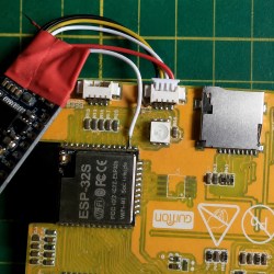 Bodge wire on CYD