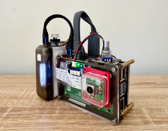 A Raspberry Pi-powered glitch camera, with adjustable glitch.