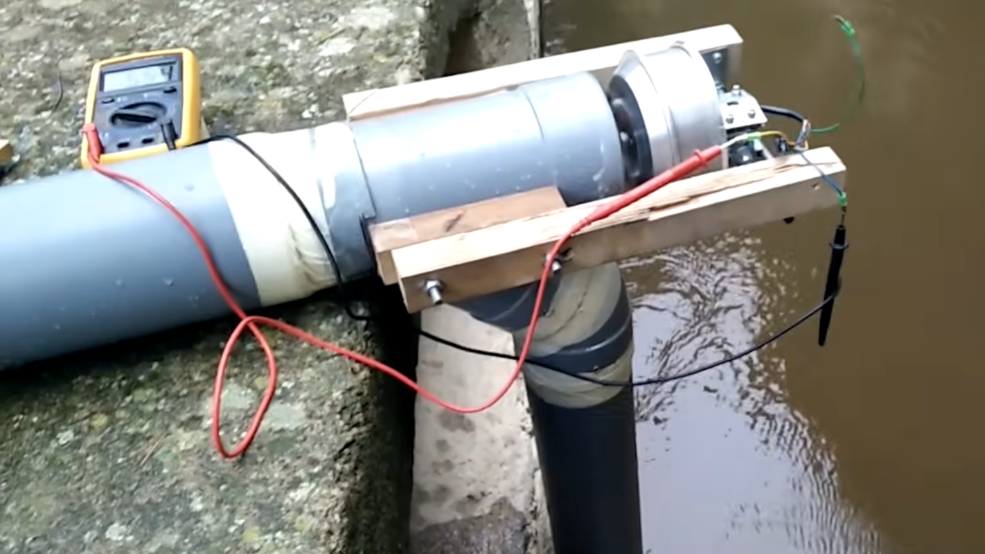 Low Head Turbine Generates Plenty of Power