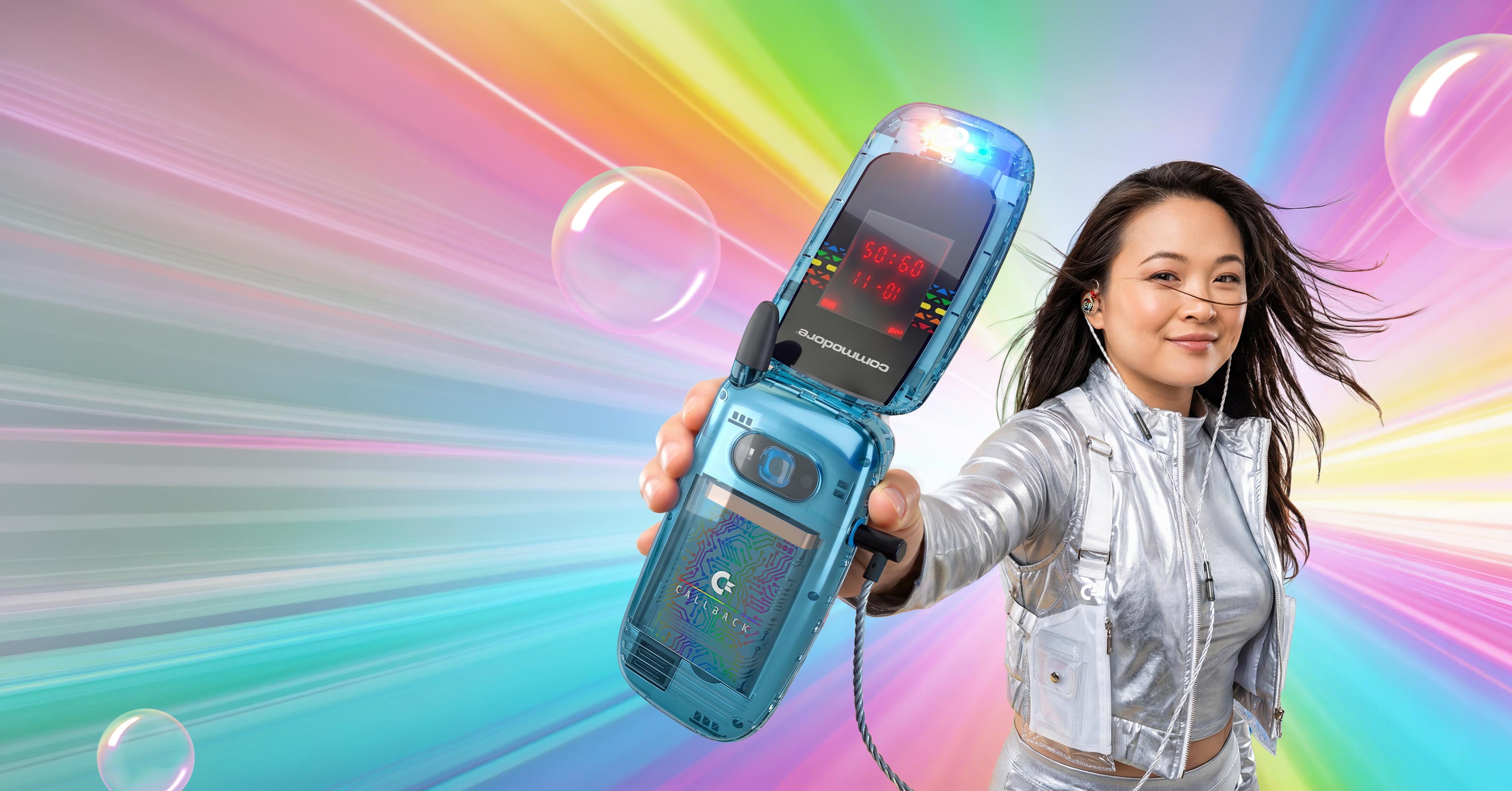 Commodore Unveils Linux Powered Flip Phone
