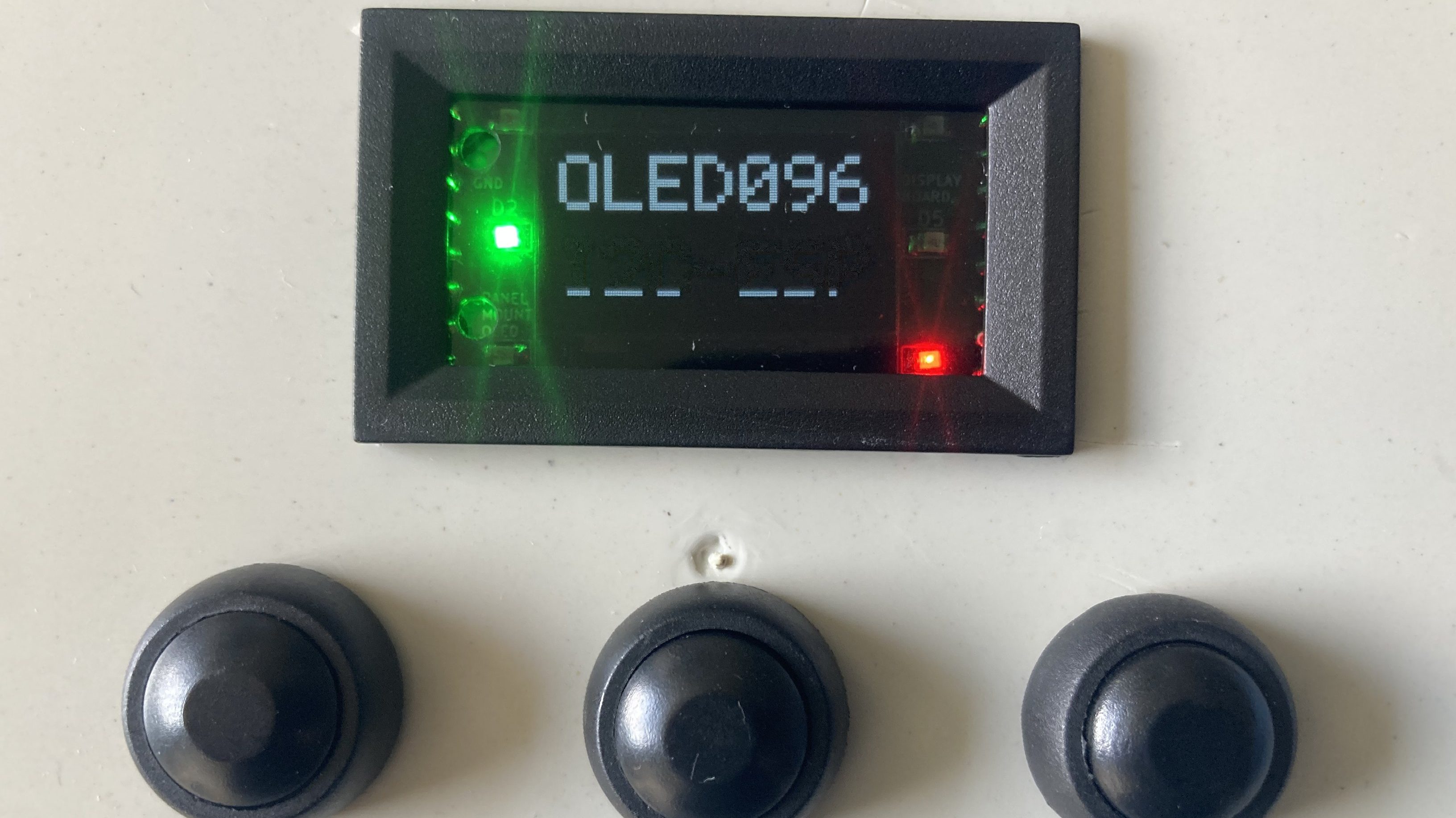 Building A Panel Mount OLED Display