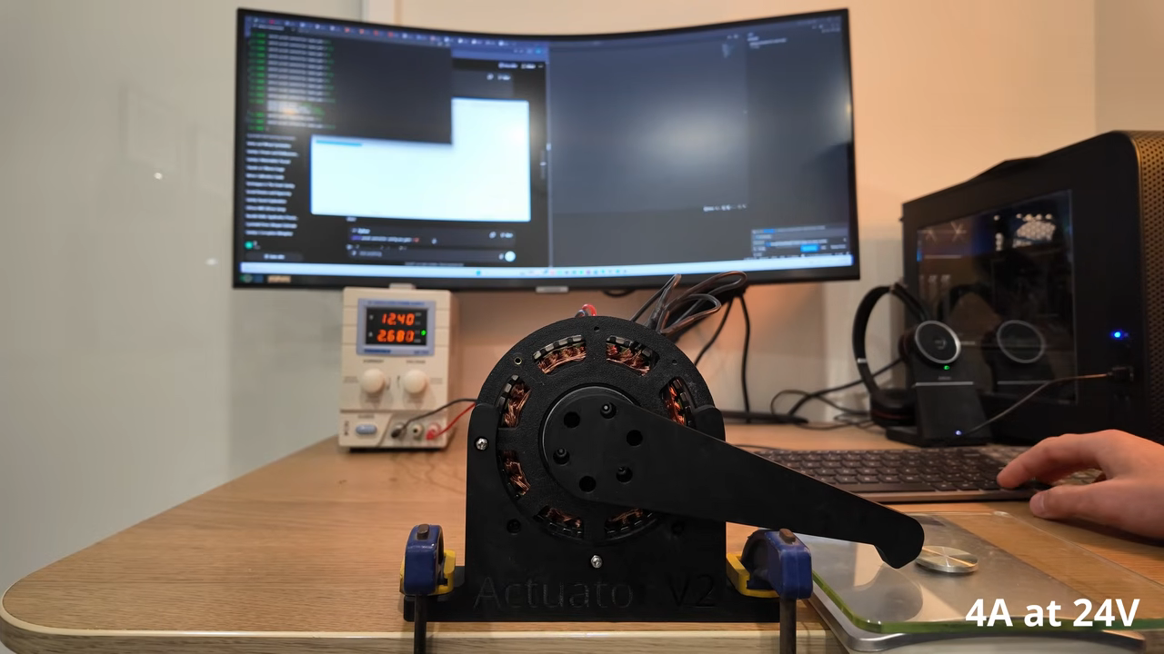 Building And Testing A DIY Robot Actuator