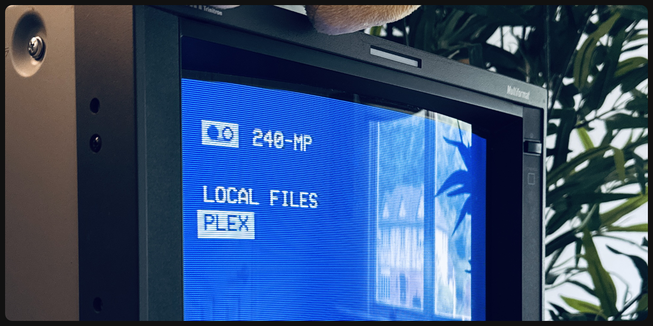 Pi Media Player with VCR Vibe is Perfect for CRTs