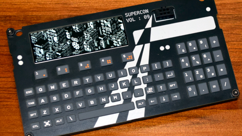 The Hackaday Communicator Badge  Re-Imagined With New Firmware
