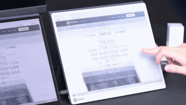 Behold a 60 Hz Refresh Rate E-ink Monitor